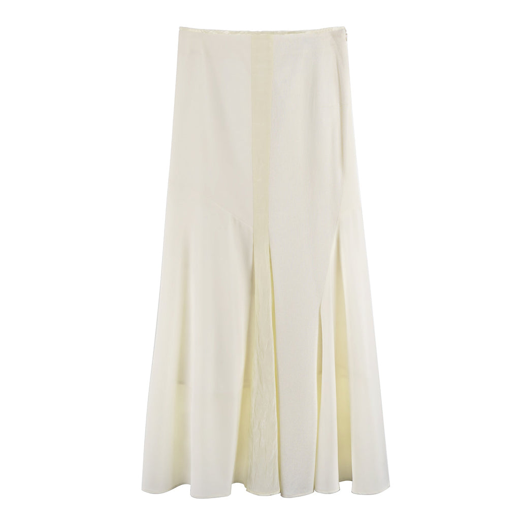 Low-Waist Panel Mermaid Skirt